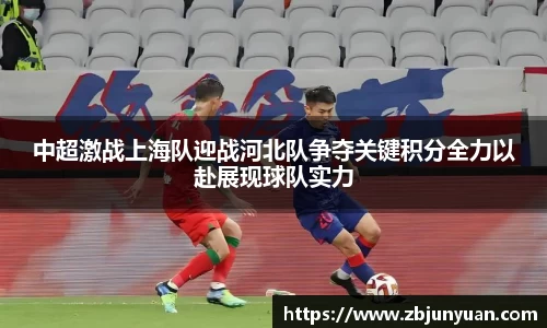 中超激战上海队迎战河北队争夺关键积分全力以赴展现球队实力